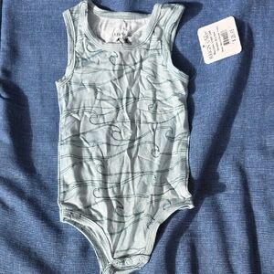 Wave Pattern Baby Onesie Reign + Skye